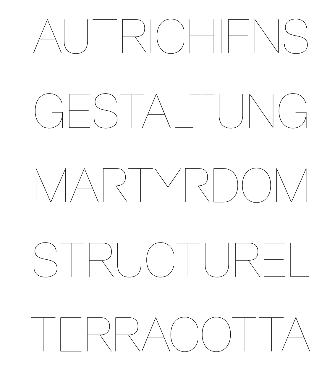aesthetic font names