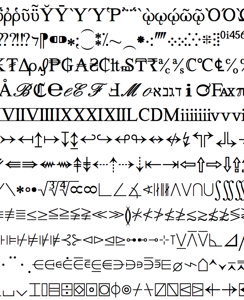 armenian font compatible arial