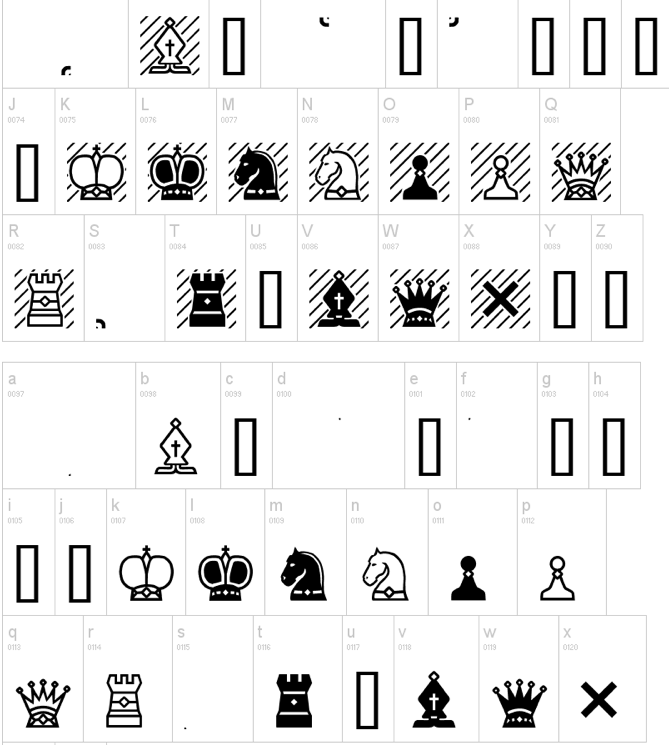 Chess Font Download - Fonts4Free