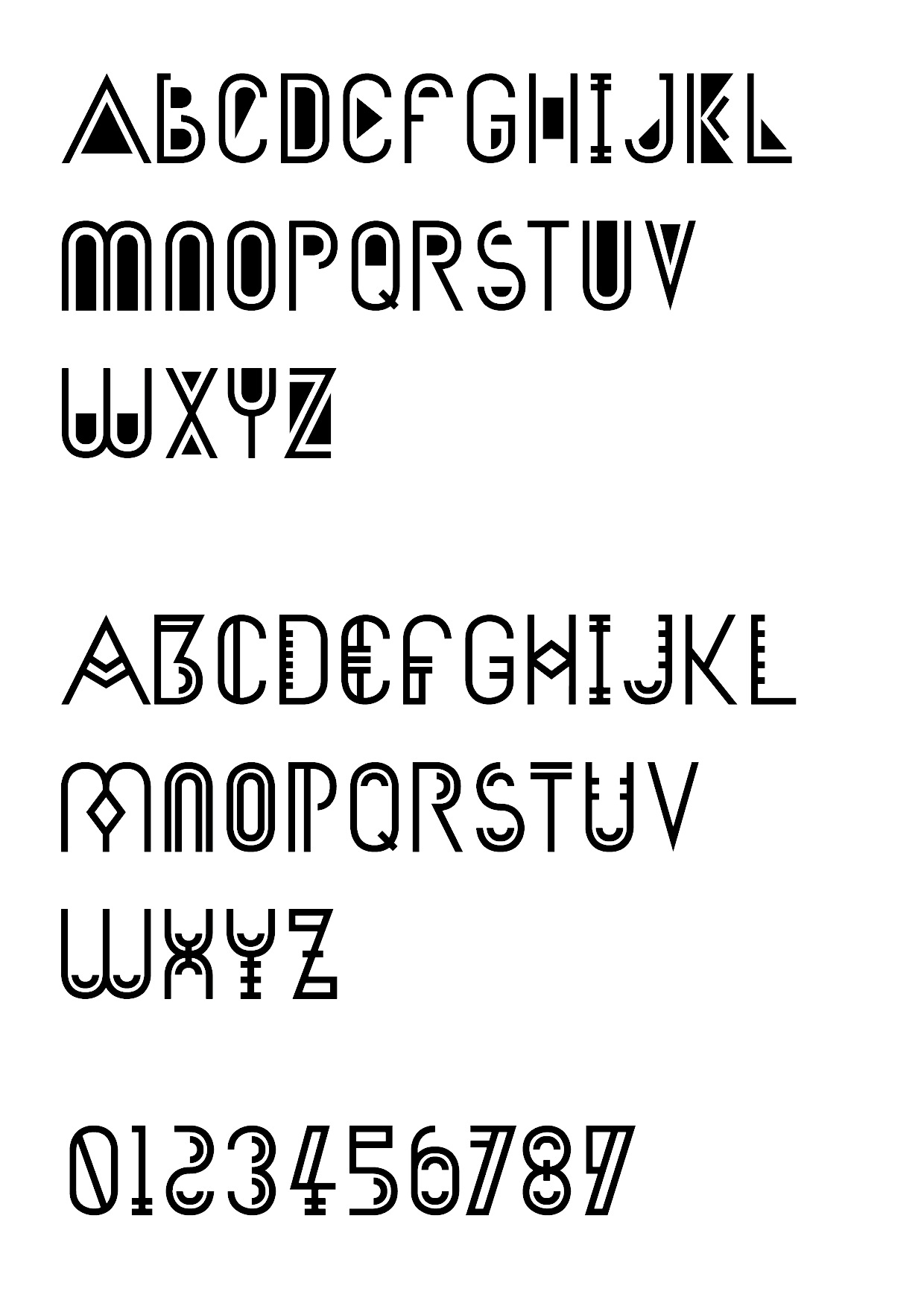 cool fonts to write