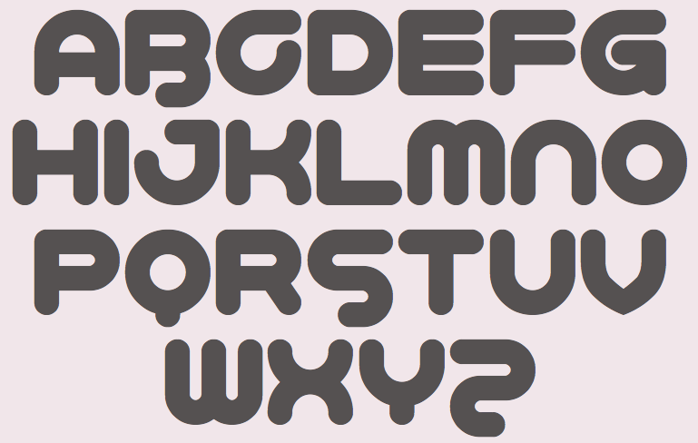 Overdrive Sunset Font, Chequered Ink