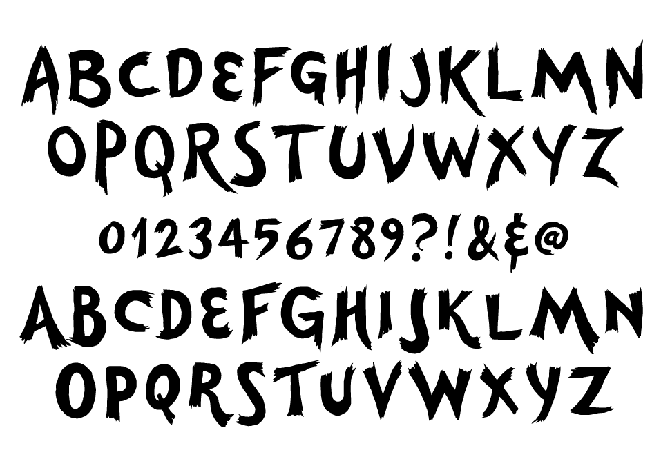 Download Free Bicycle Themed Typefaces SVG Cut Files