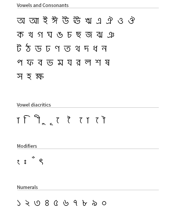 Bengali