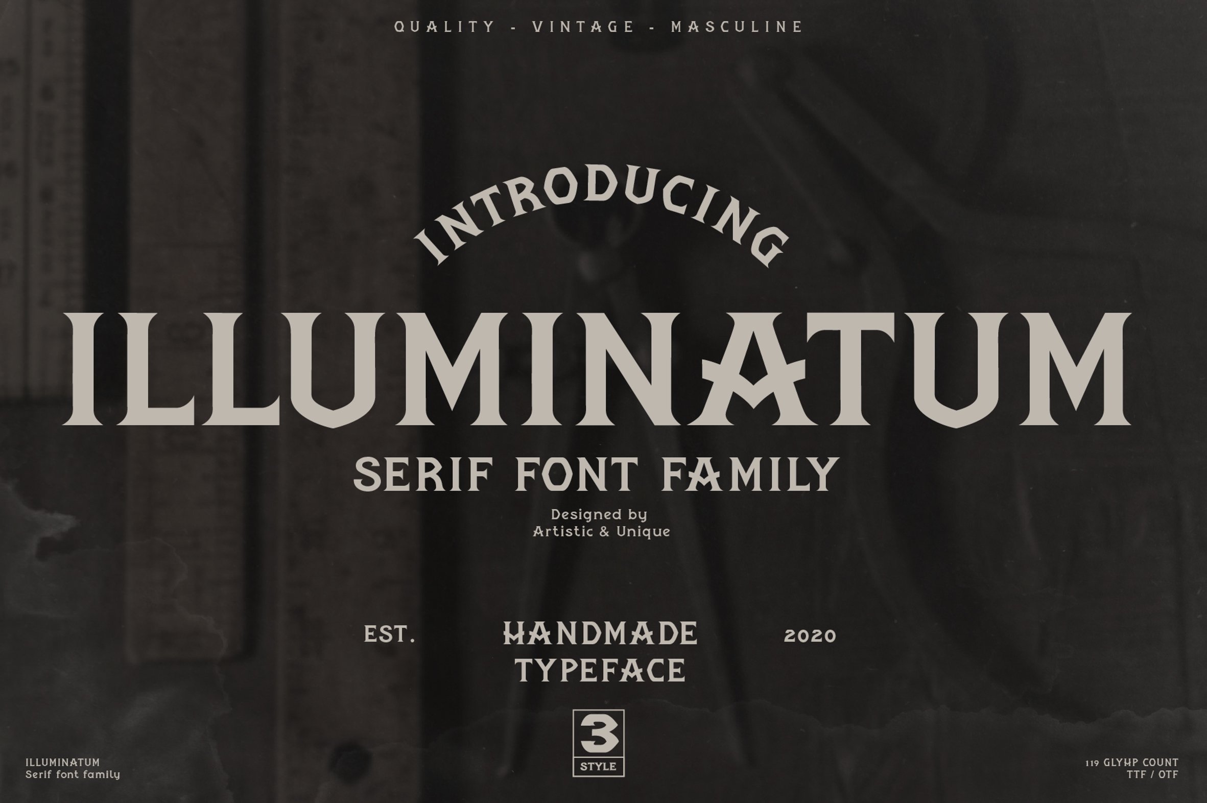 Metallum - Serif font Family