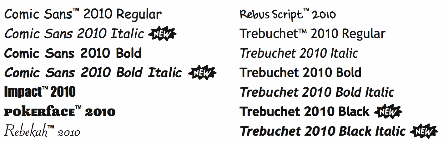 Trebuchet Ms Шрифты Для Сайта