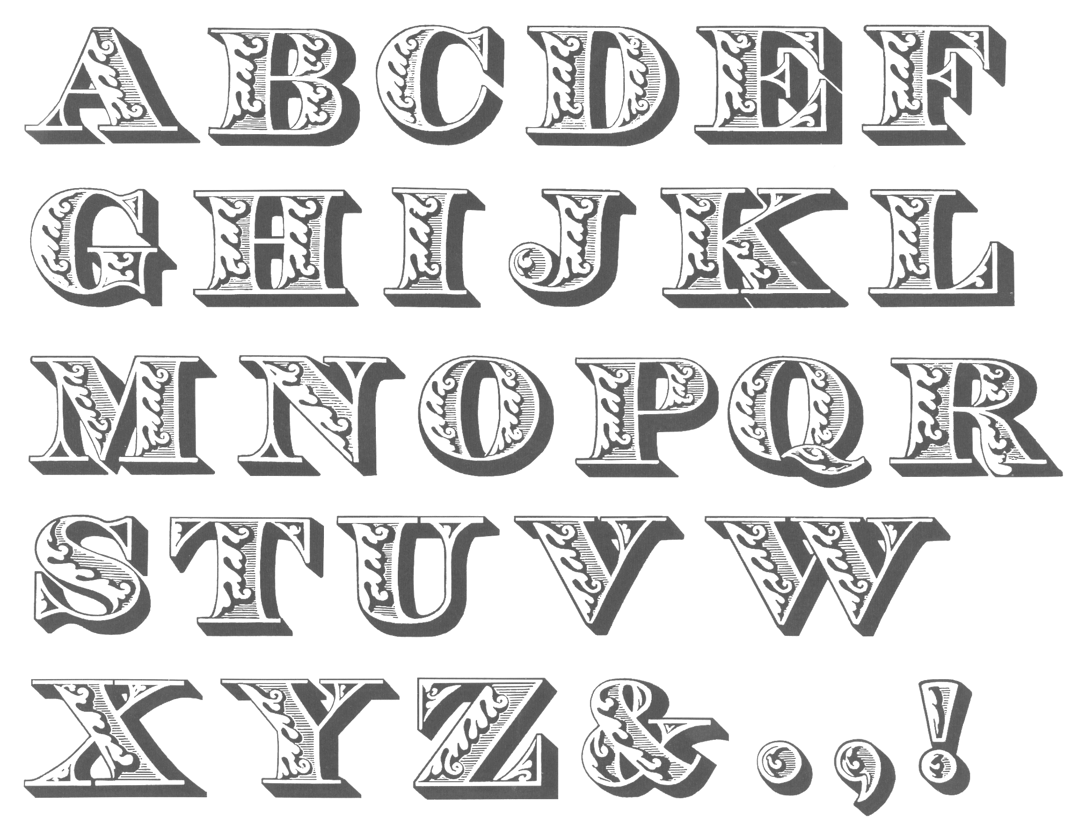 font types