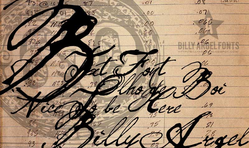 Fonts from 2007 Olho de Boi a great scratchy handwriting font inspired by 