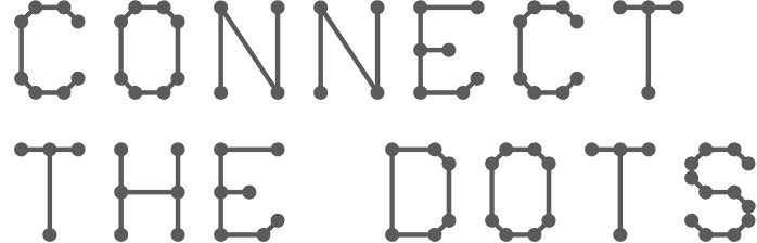Connect-the-dots typefaces