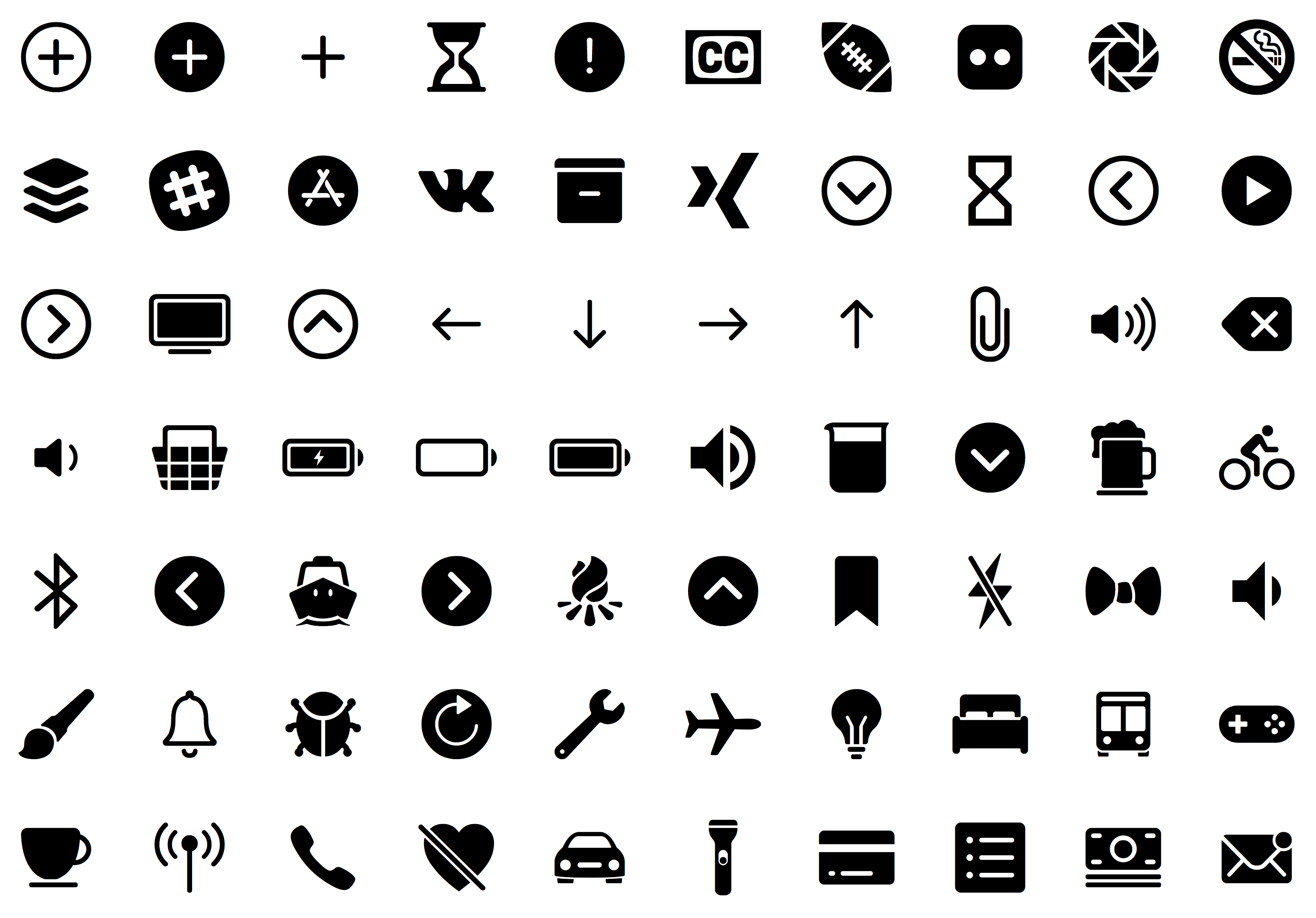 Ion Icons