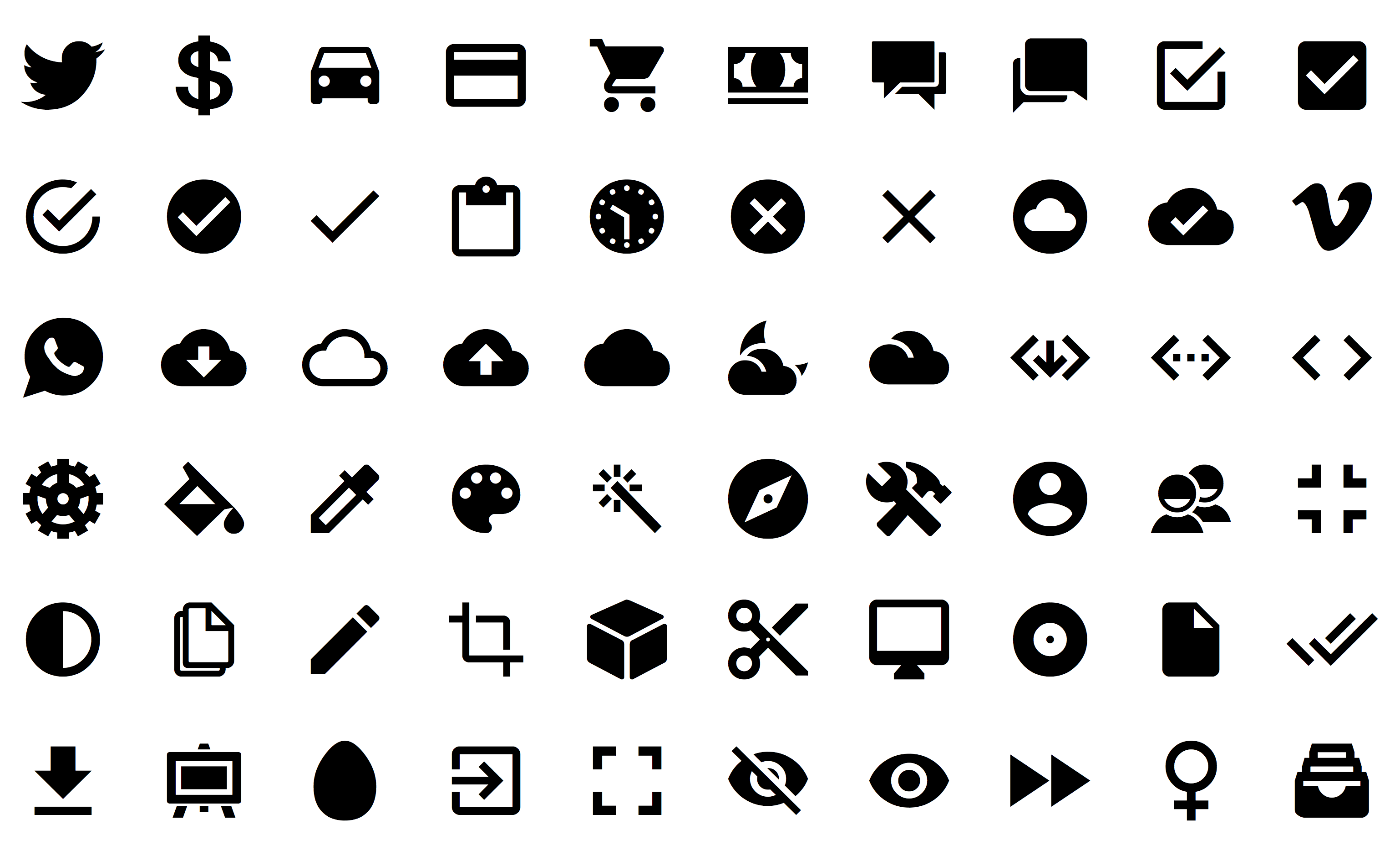 Ion Icons