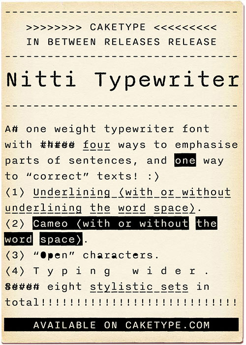 typewriter fonts for word