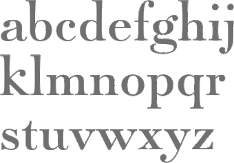 Curly typefcaes