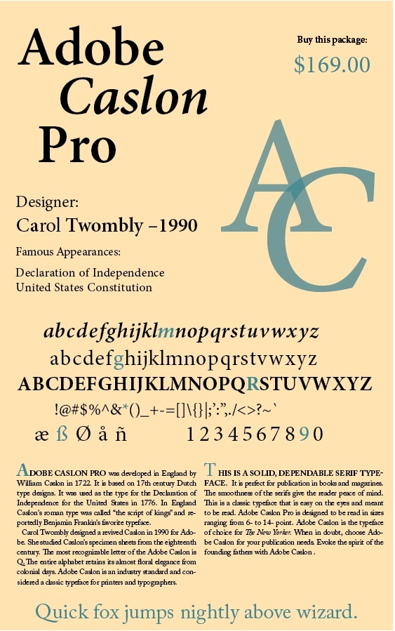 adobe caslon pro bold italic download