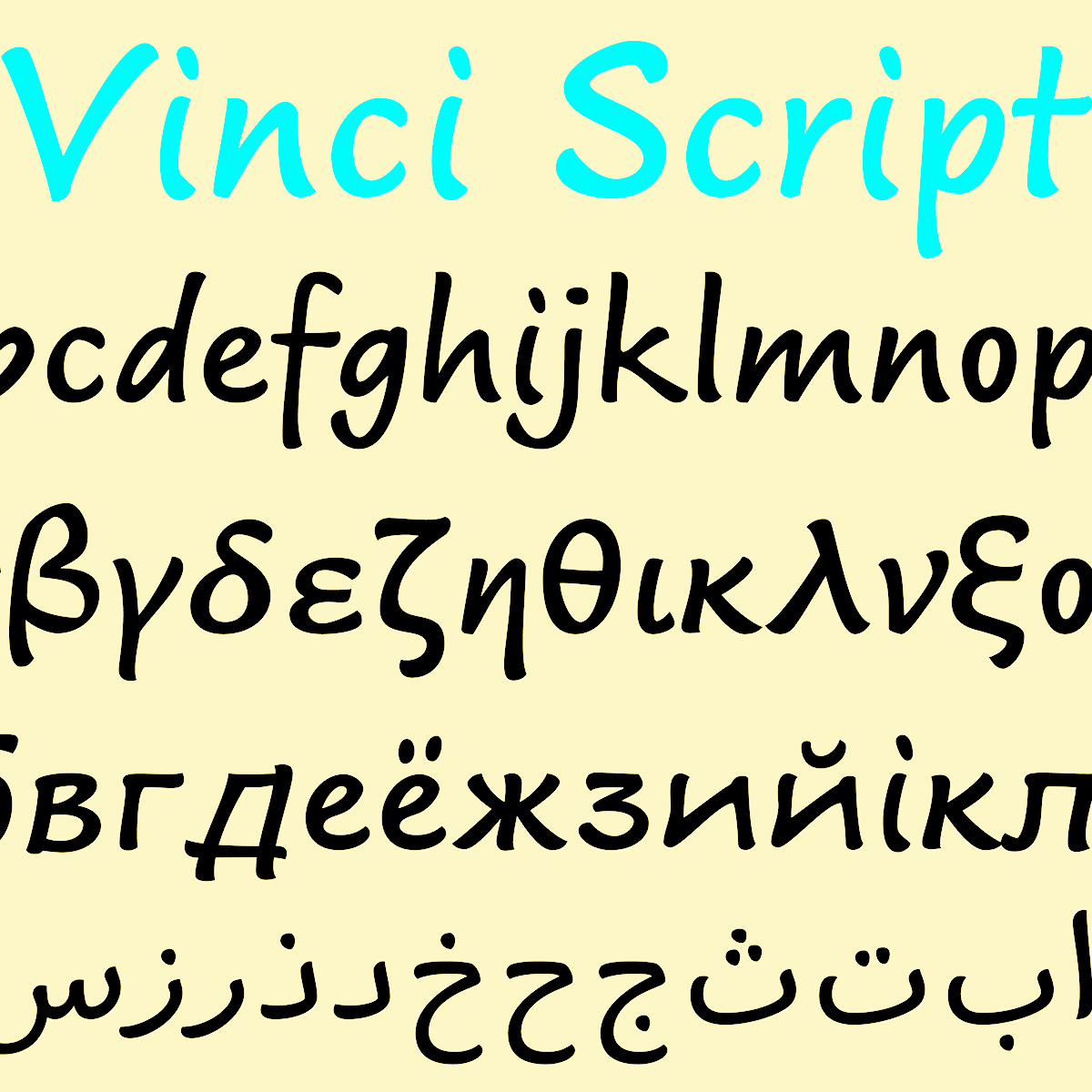 Vinci Sans Font