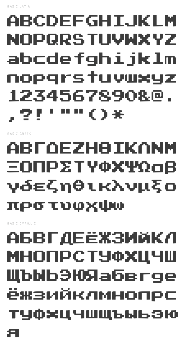 Auroral Pixel Font – MasterBundles