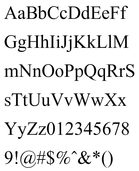 Doulos sil font