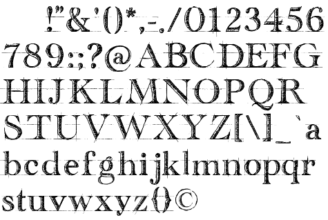 drafting font