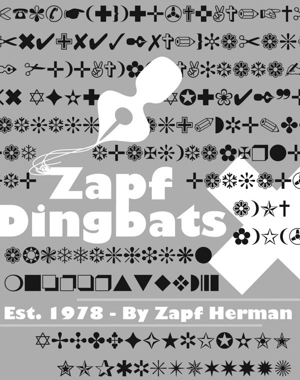 zapfdingbats normal western font free download