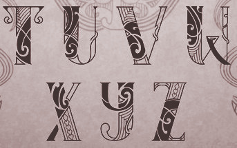 tattoo font names and samples