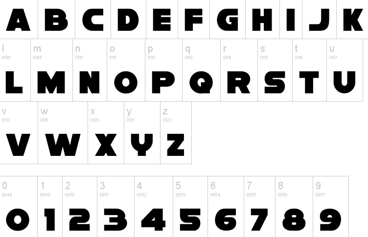 the godfather font word