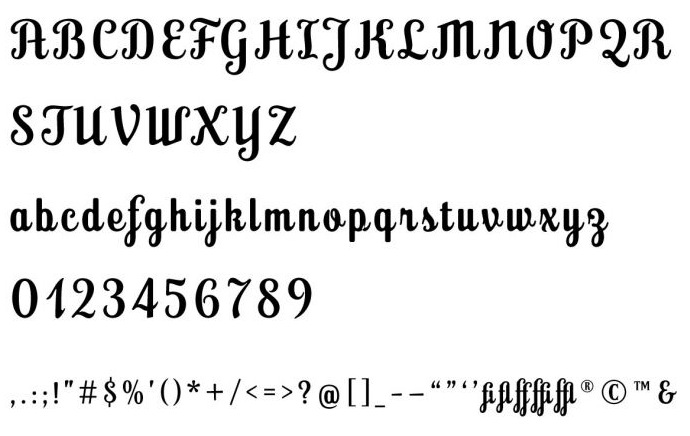 free font jack daniels ttf