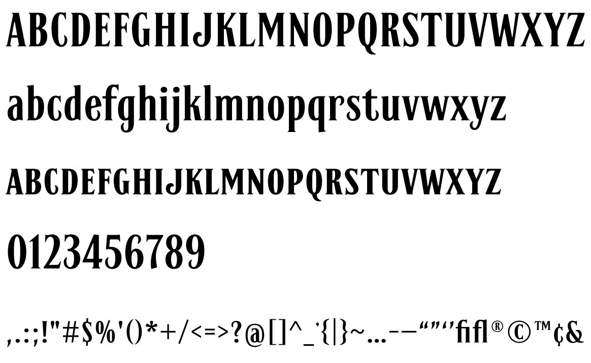 free jack daniels fonts