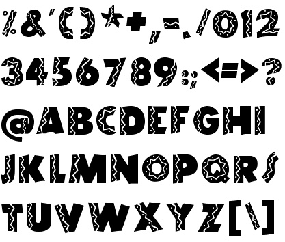 Gogogogo Font, Helge Barske