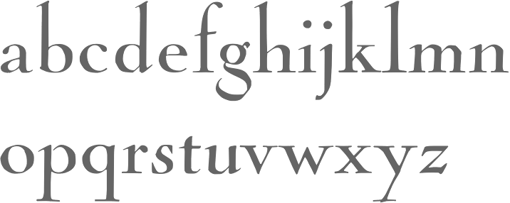 14pt Nicolas Cochin Capitals New Letterpress Type 