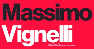 massimo vignelli helvetica