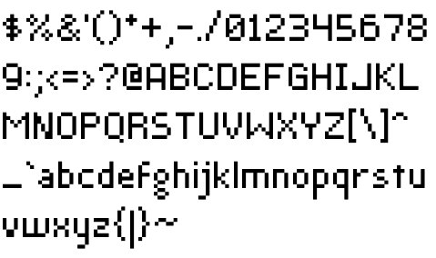Minecraft Fonts. · Issue #4757 · google/fonts · GitHub
