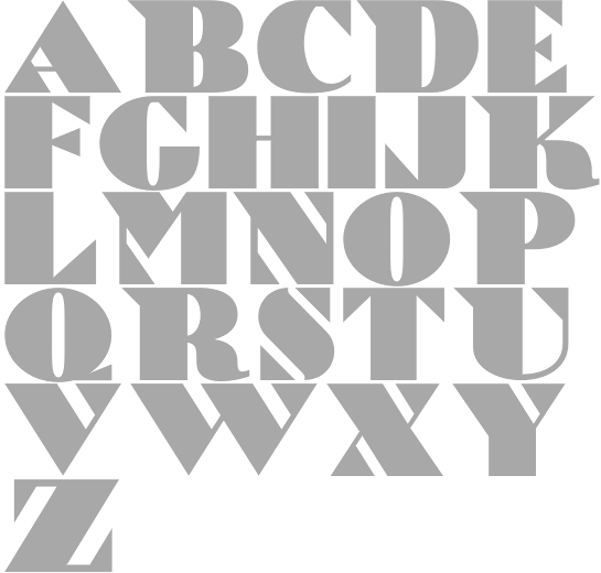 art nouveau typeface nick curtis