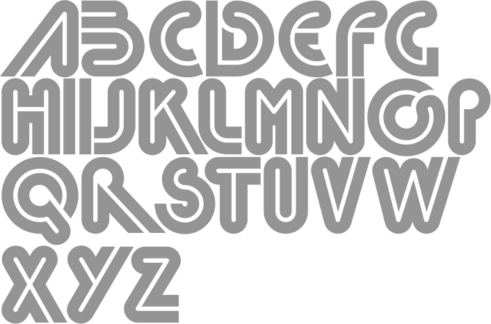 1970 bubble letters font free download