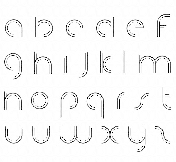 elegant typeface