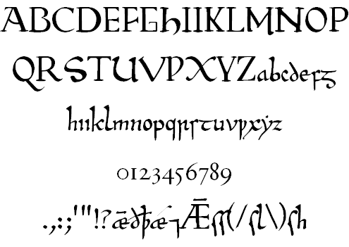 He also developed Junicode, "the working name of a Unicode font for medievalists.