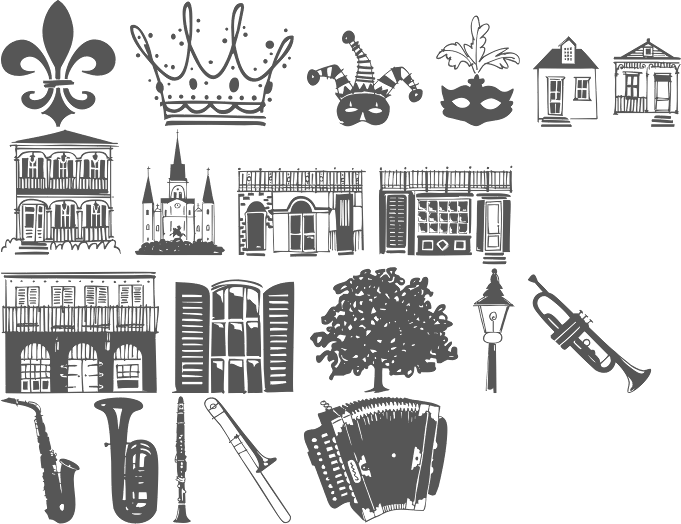 new orleans clipart - photo #2