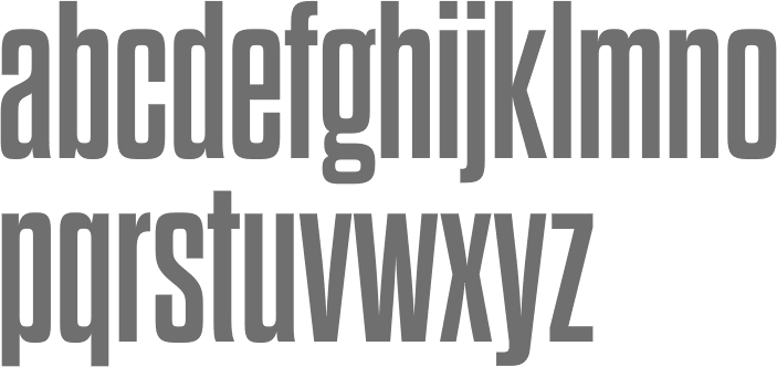 tungsten font family