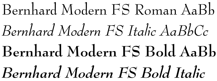 bernhard modern roman font download
