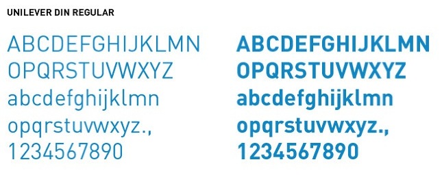 unilever illustrative font download