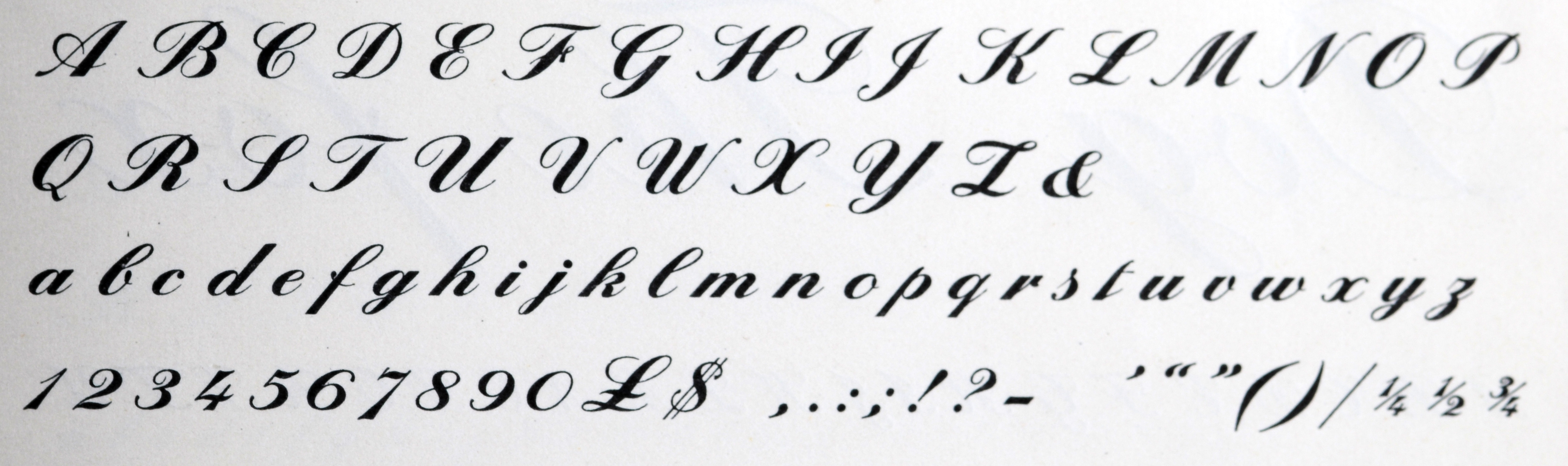 Copperplate Script