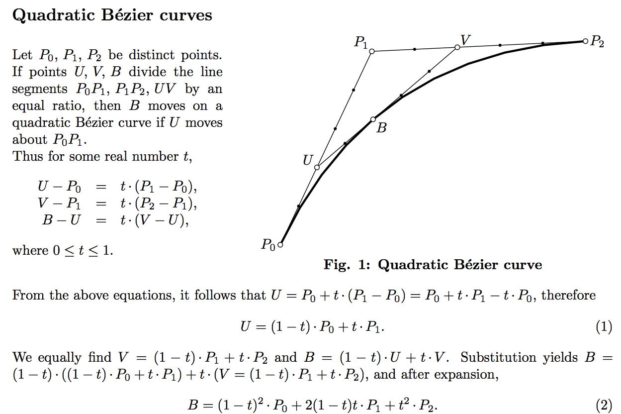 Urs Oswald Bezier Curves