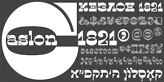 caslon egyptian ttf