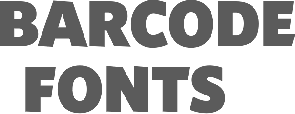 barcode fonts for word 2013