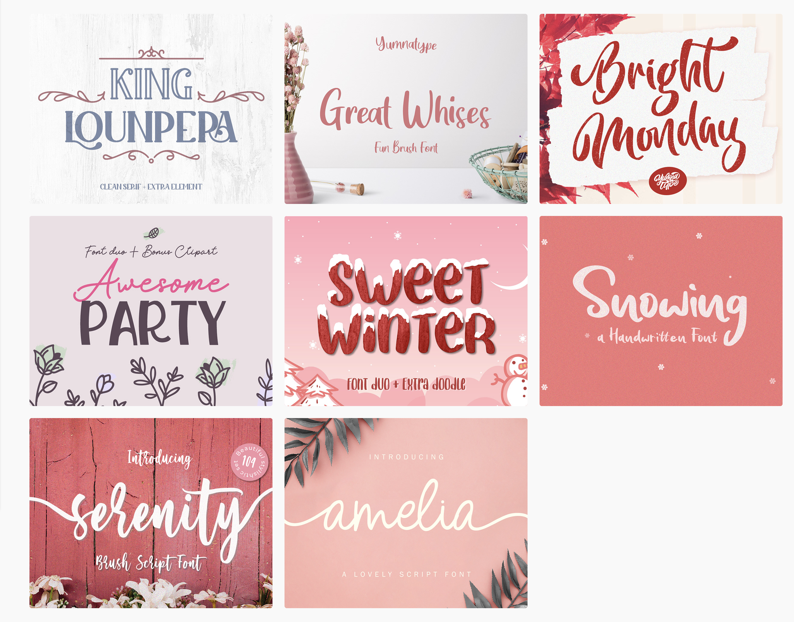 Download Free Yumna Type Fonts Typography