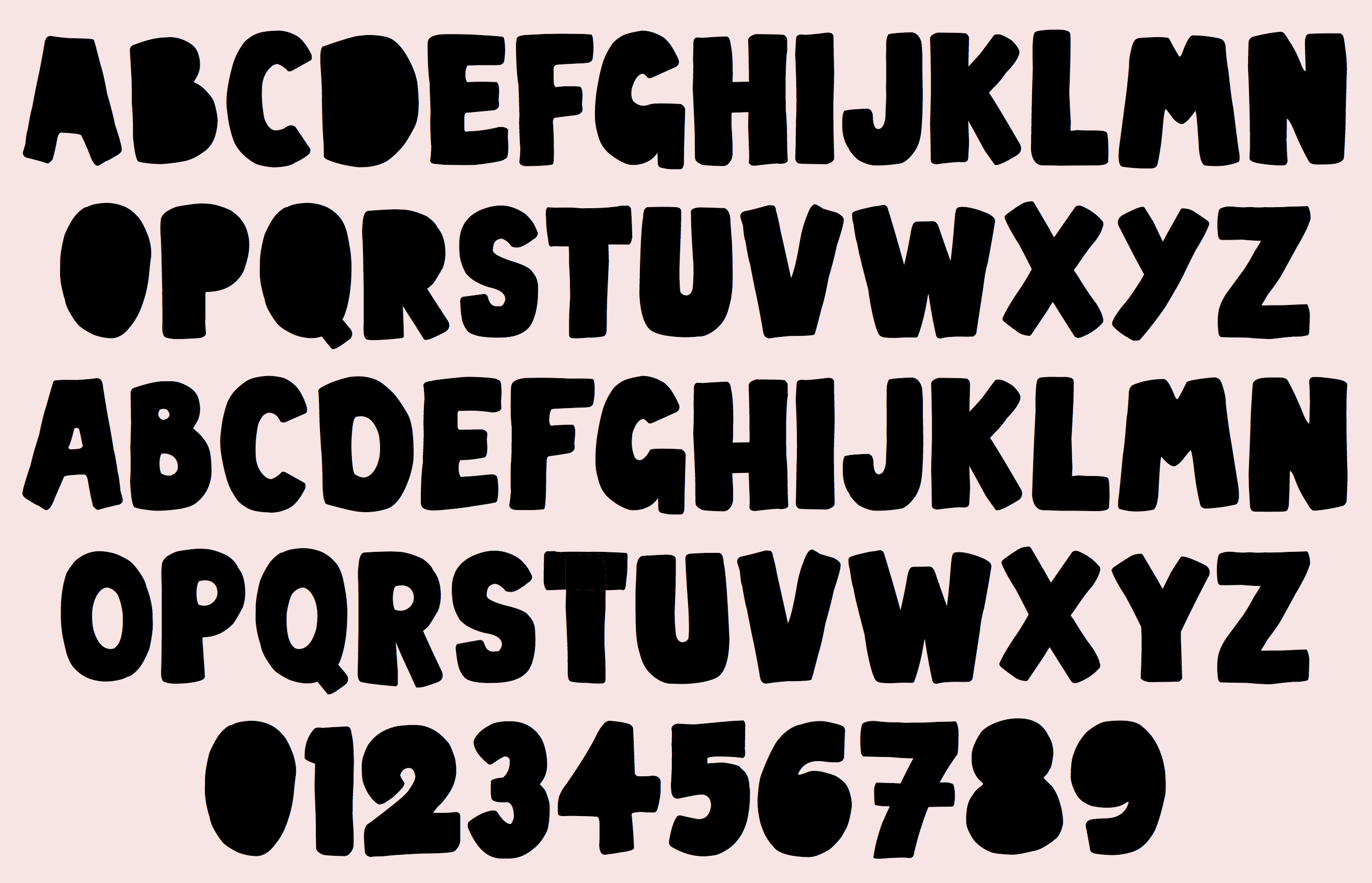 TypEx II font - from experimental font family by Ochakov
