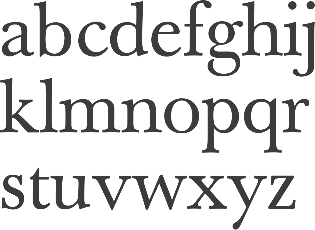 MyFonts Typefaces like Baskerville