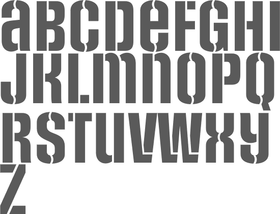 Type Stencil