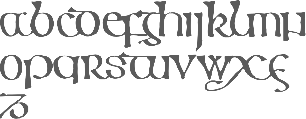 carolingian manuscript fonts