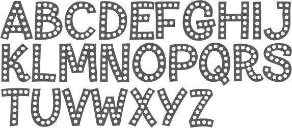 old casino fonts