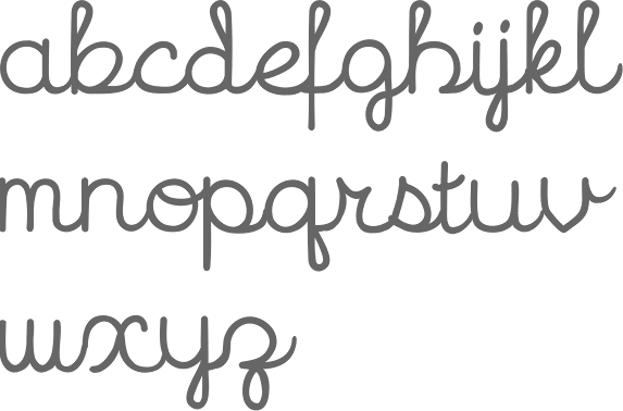 cursive font in neooffice