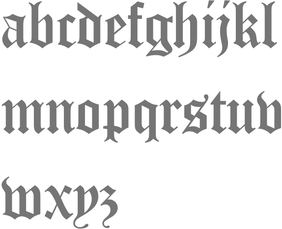 old english font microsoft word mac